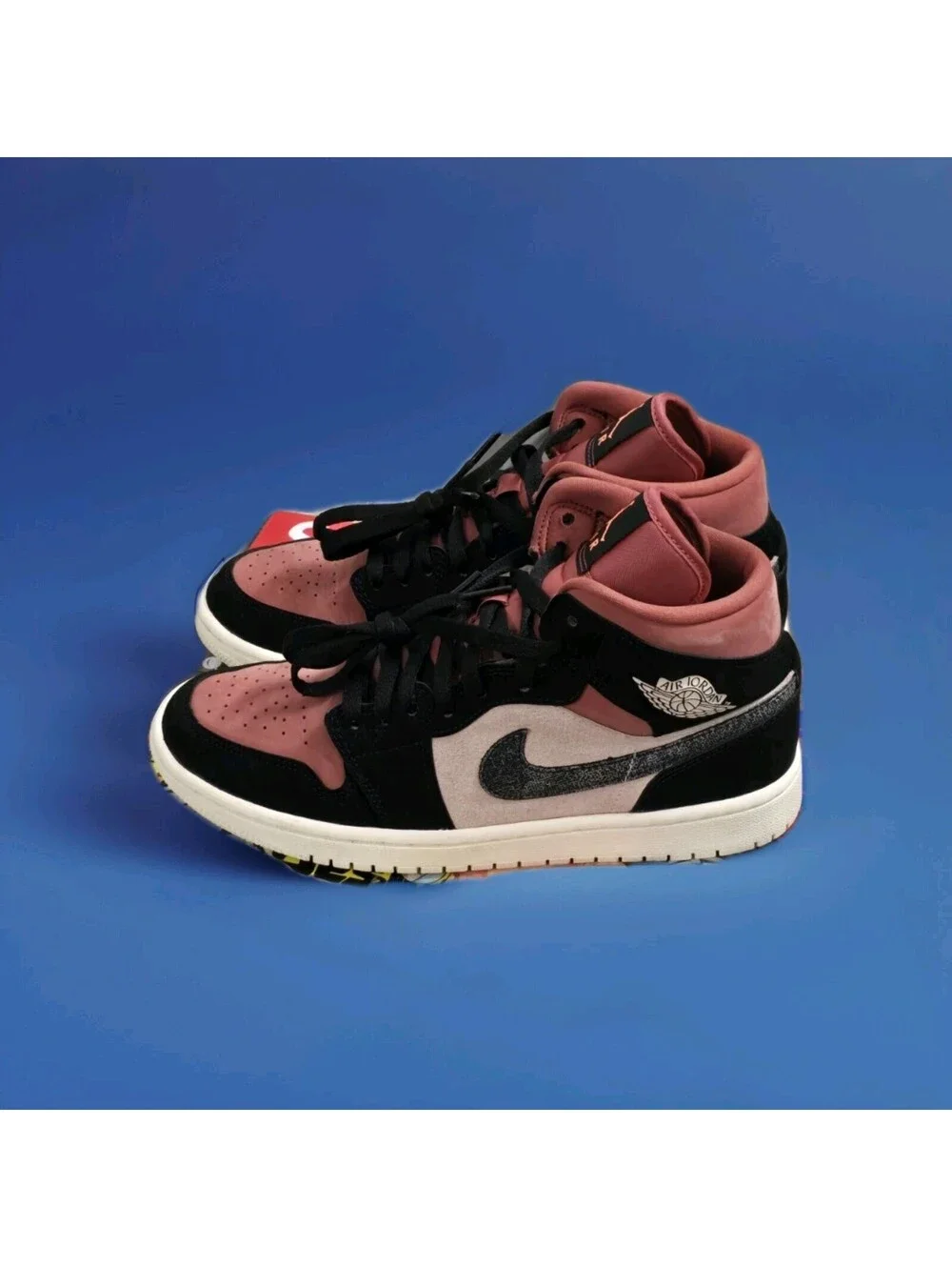 Size 8M/9.5W - Air Jordan 1 Mid Canyon Rust